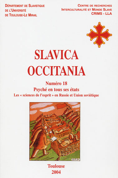 Slavica Occitania n18, 2004